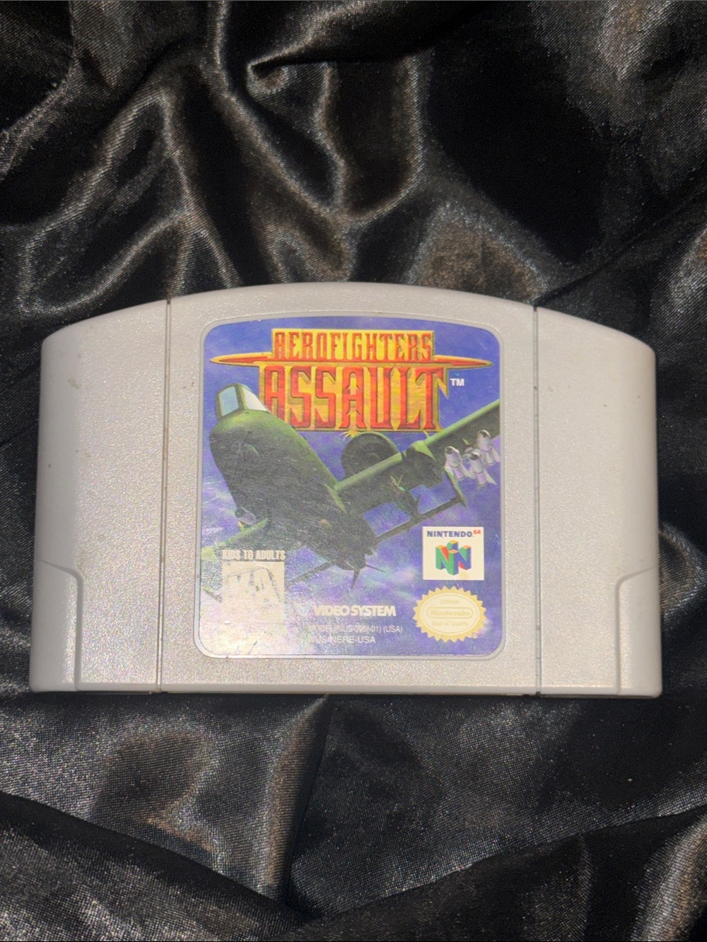 Aerofighters Assult Game for Nintendo 64 System!